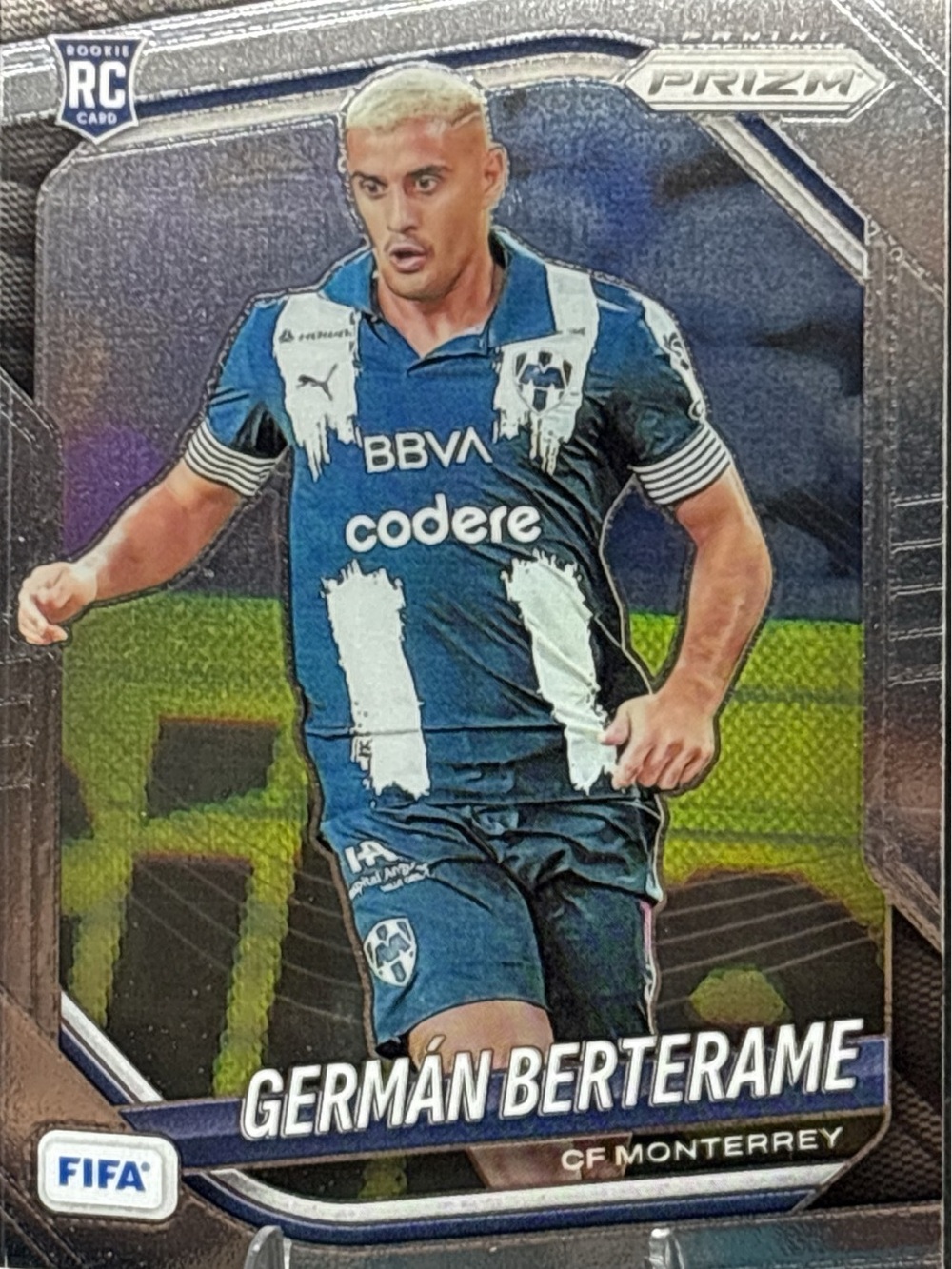 Panini Prizm Germán Berterame - CF Monterrey Rookie Card